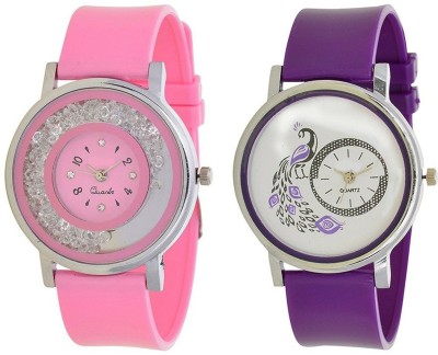 vk sales Pink And Purple Watch  - For Women   Watches  (vk sales)