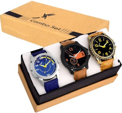 Fancy Three Multi~Colour Menz Combo Watch  - For Boys & Girls   Watches  (Fancy)