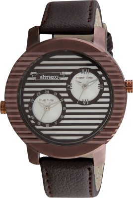 abrazo AB-WT-MN-ROUND-LINE-BR Watch  - For Men   Watches  (abrazo)