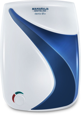 

Maharaja Whiteline 25 L Storage Water Geyser(White and Blue, Clemio)