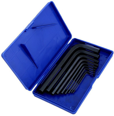 

ILARTE TOOLS Allen Key Set 9 pcs (1.5,2,2.5,3,4,5,6,8,10) Allen Key Set