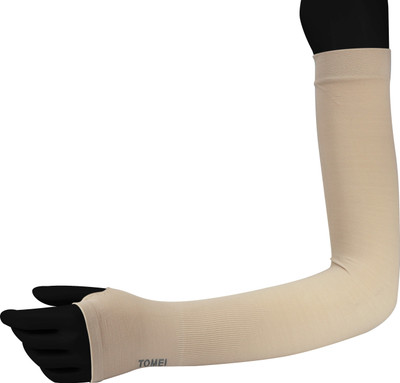 

NAP Nylon Arm Sleeve For Women(Free, Beige)