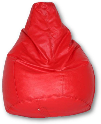 

Sudesh Handloom Large Bean Bag Cover (Without Beans)(Red)