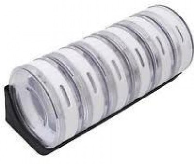

AVMART Spice Box, Round Cylindrical Shape For Every Kitchen Set of 6 Rotary seasoning box 1 Piece Spice Set(Plastic)