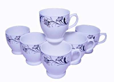 

Reddish Bone China(White, Pack of 6)