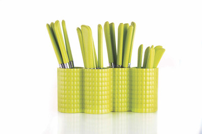 

jony imper Steel, Plastic Cutlery Set