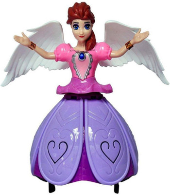 

Mantavya Dancing Angel Girl Robot with Lights and Music(Multicolor)