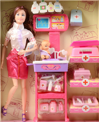 

Deep Deep Dummy Child Specialist Roleplay doll set(Multicolor)