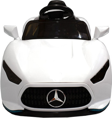 

Smart Car Battery Operated Ride On, White