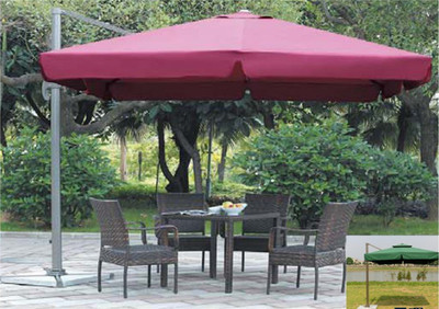 

Montpier GARDEN UMBRELLA 10 FEET SQUARE SHAPE MODERN CANTILEVER STYLE Metal Gazebo(Finish Color - GREEN SHADE)