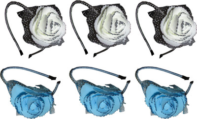 

Anokhi Ada Combo of Multi Color Metal Hairbands Hair Band(Multicolor)