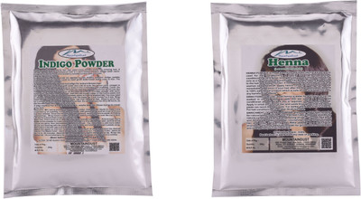 

mountaindust Henna powder and Indigo powder Hair Color(brown/black)