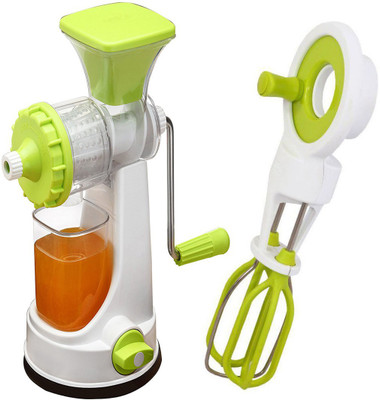 #° DEGREES GANESH HAND JUICER WITH HAND BLENDER Polypropylene Hand Juicer(Multicolor Pack of 2) available at flipkart for Rs.999
