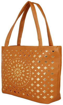 

FUN STOP Tote(Tan)