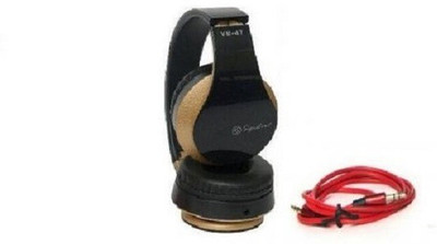 A CONNECT Z VM-47-B Wired(Black, On the Ear)