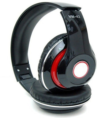 A CONNECT Z VM-42-B Wired(Black, On the Ear)