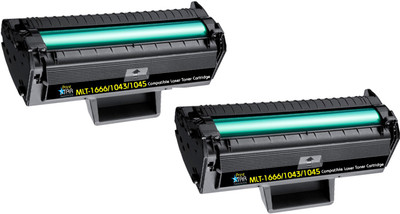 

PrintStar 1043 Toner Compatible for Samsung 1043 for Ml1660, 1661, 1665, 1666, 1670, Scx3201 - Pack Of 2 Single Color Ink Toner(Black)