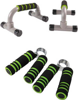 

GB Combo Of Push-Up Bar & Form Hand Grippers Gym & Fitness Kit