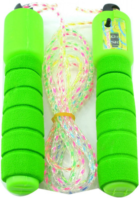 

Kasite Speed2 Adjustable with Counter Ball Bearing Skipping Rope(Green, Length: 300 cm)