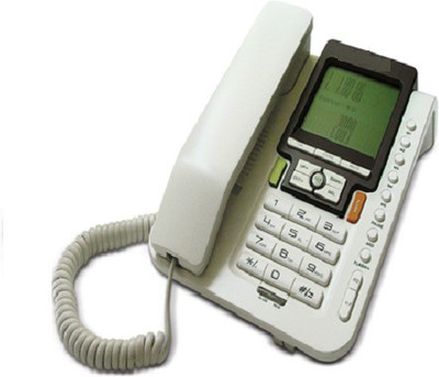 Magic BT-M71-W Corded Landline Phone(White)