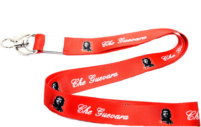 

Blue Aura Che Guevara Premium Locking keychain Lanyard(red)