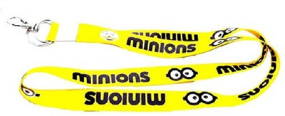 

Blue Aura Premium Minion Locking Keychain Lanyard(yellow)