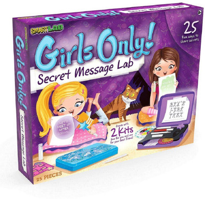 

Smartlab Girls Only Secret Message Lab Multi Color(Multicolor)