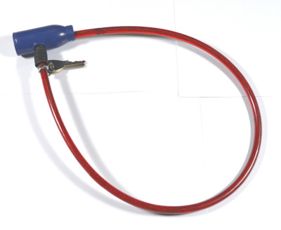 

Pin to Pen Heavy Duty Steel Cable Lock Cable Lock(Red, Blue)