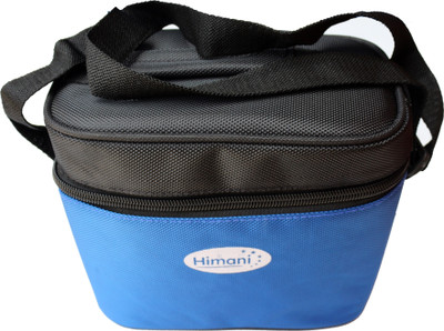 

Himani Meal Combo 5 Containers Lunch Box(1000 ml), Blue and black;blue and red;red and blue