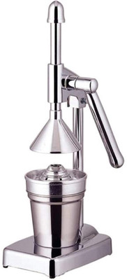 

ShopyBucket Hand press stainless steel manual juicer extractor slow orange juicer lemon squeezer fruit juicer maker Kitchen cooking tools 450 W Juicer Mixer Grinder(White, 5 Jars)