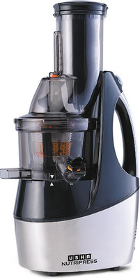 USHA CPJ 36F CPJ 362F 240 W Juicer (2 Jars, Black Steel)
