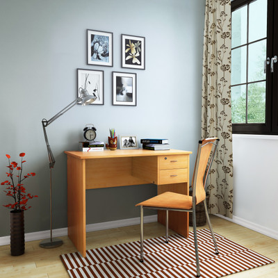 Hometown engineered wood study table deals