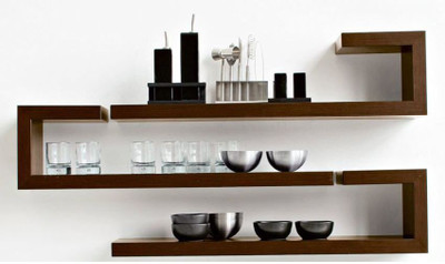 

Wooden Art & Toys MDF Wall Shelf(Number of Shelves - 3)