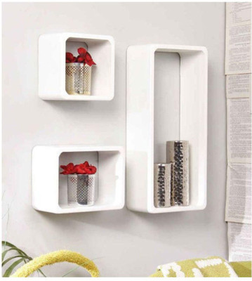 

sawood MDF Wall Shelf(Number of Shelves - 3)