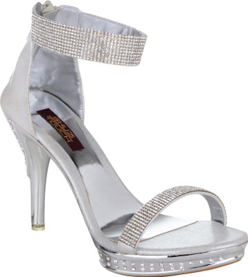 

Shuz Touch Women SILVER Heels