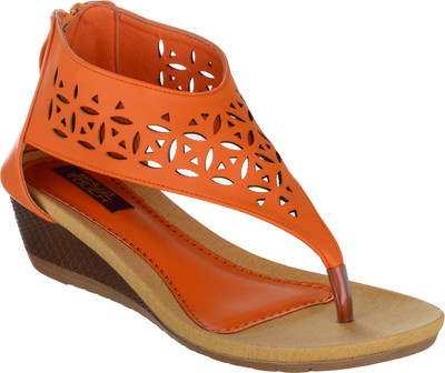 

Shuz Touch Women ORANGE Wedges