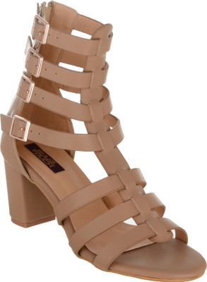 

Shuz Touch Women BEIGE Heels