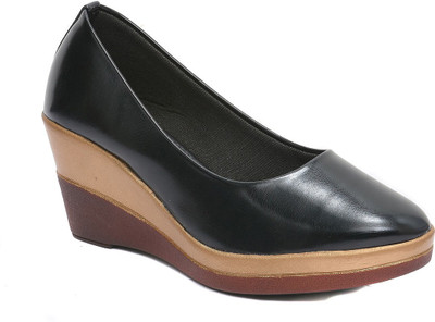 

Dolphin Miles Women Black Wedges