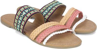 

People Women GREEN Flats