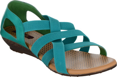 

Shuz Touch Women GREEN Wedges