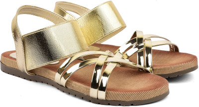 

Bare Soles Women Gold Flats