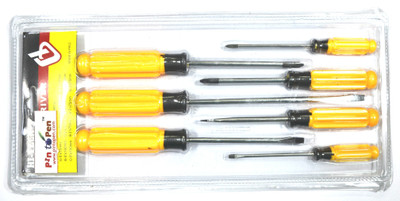 

Pin to Pen Combination Screwdriver Set, Yellow