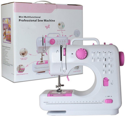 Wonder World ® Home Maker Multifunction Double Thread And Speed Free Arm Crafting Mending 12 Built In Stitches Electric Sewing Machine available at Flipkart for Rs.6999