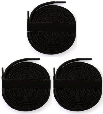 

Fashion Gateway 36 Inch Sports Shoe Cotton 02 Shoe Lace(Black Set of 3)