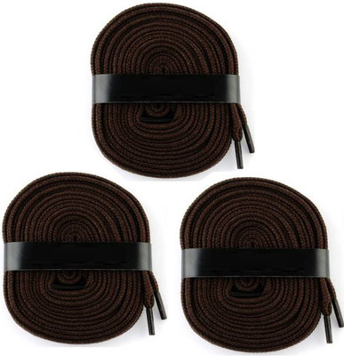 Fashion Gateway 36 Inch Sports Shoe Cotton SL07 Shoe Lace(Brown Set of 3) available at flipkart for Rs.189
