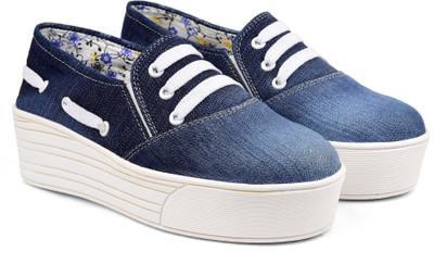 Bare Soles Casuals For Women(Blue