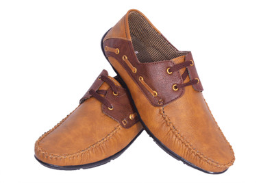 

Sukun Driving Shoes For Men(Brown, Tan