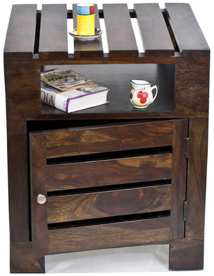 

Ikiriya Solid Wood Corner Table(Finish Color - MAGHONY)