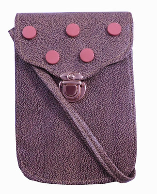 

SAMCO FAS Girls Casual Purple Canvas Sling Bag