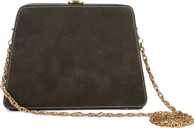 

Zoe Makhoa Women Evening/Party Green PU Sling Bag